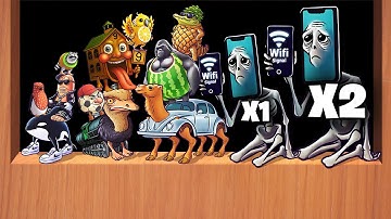 BRAINROT: MERGE FELLAS V x2 | Suika Game Gameplay Walkthrough - Reaching Max Level!