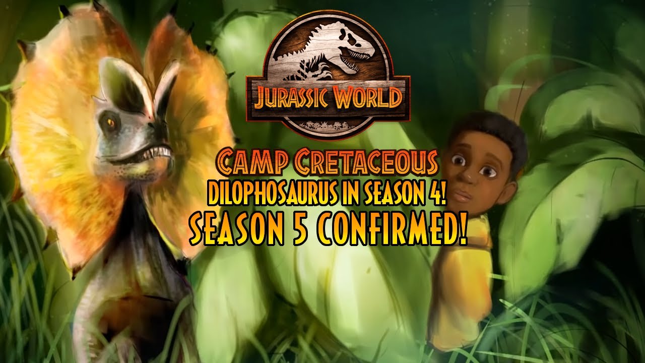 dilophosaurus season 5 confirmed jurassic world camp cretaceous news youtube