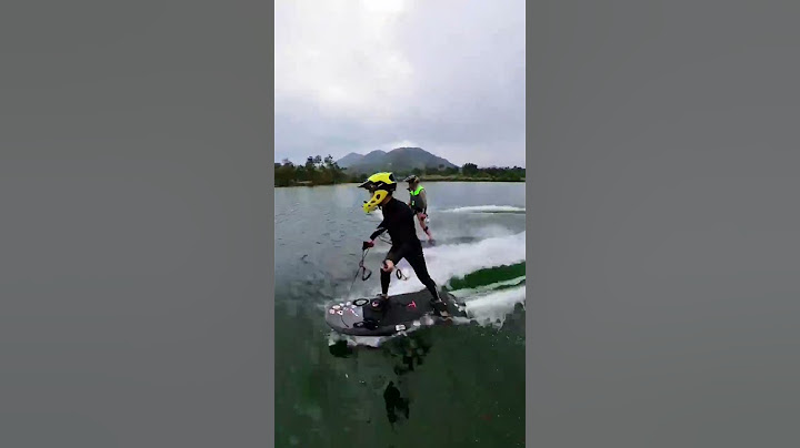Electric Jet Sking Surfboard: The Future of PWC/ Electric-powered personal watercraft ?