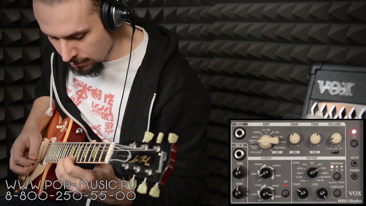 Гитарный комбик VOX MINI5 RHYTHM