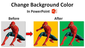 How to Change Image Background Color In PowerPoint