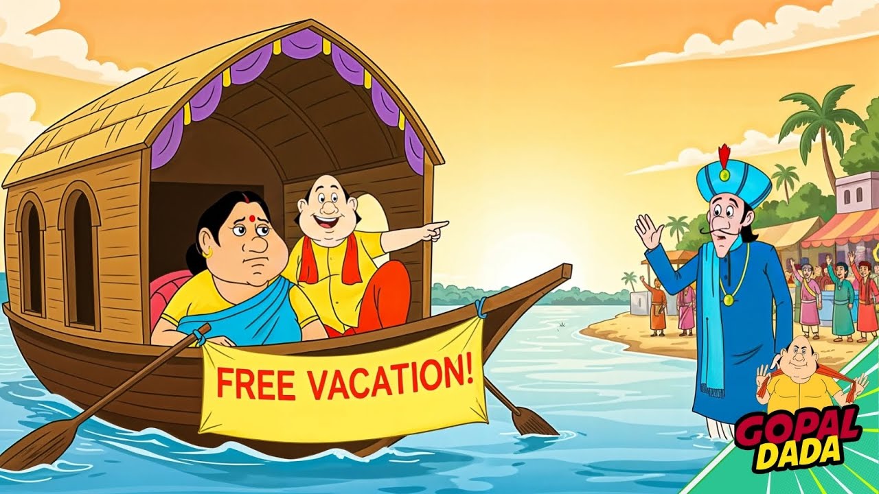 Gopal’s Free Vacation | ভাল কাজের পুরস্কার—গিন্নিকে ঘোরাল এক টাকাও না খরচ করে | Gopal Dada