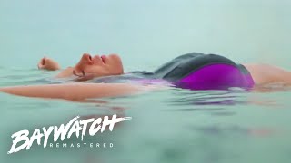 A SWIMMER HAS A SEIZURE Can The Team Rescue Her In Time? Baywatch Remastered