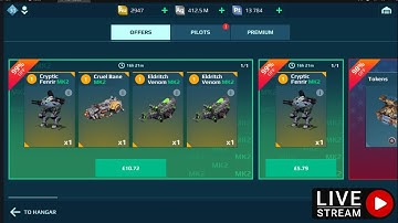 WAR ROBOTS LIVE STREAM FENRIR MK2 OFFER IS IT WORTH IT? #WARROBOTS