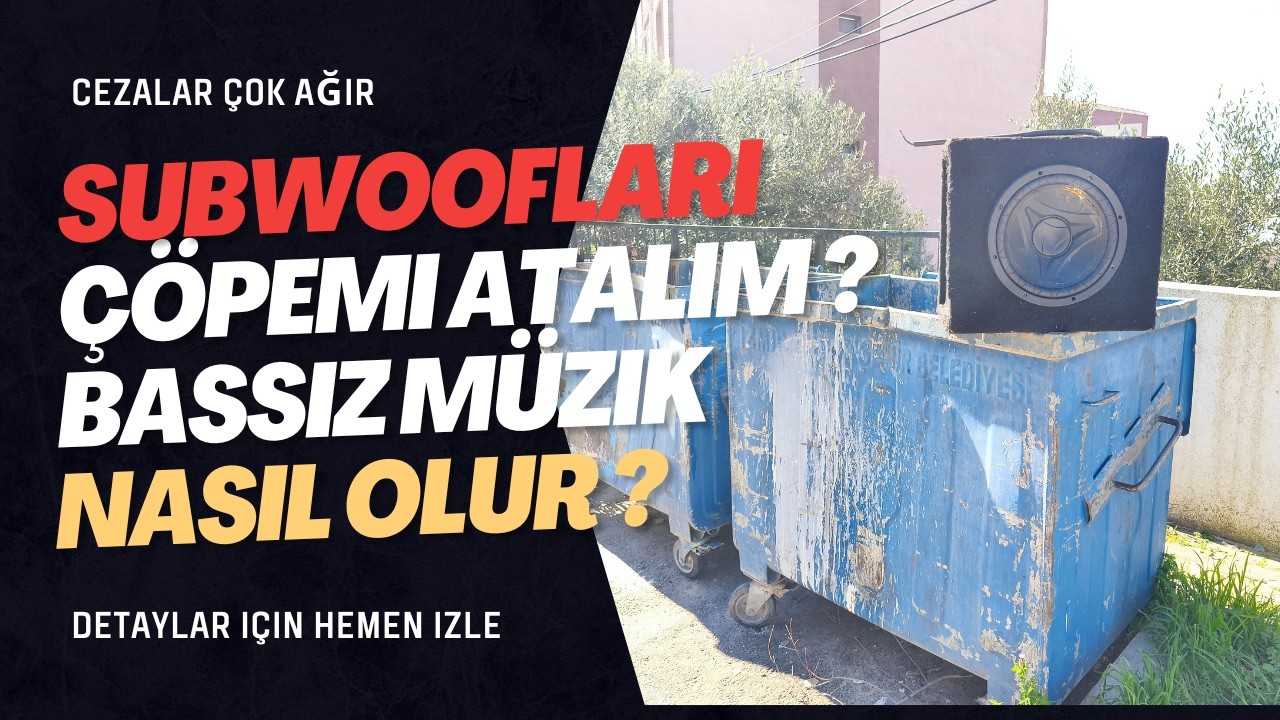 SUBWOOFERLERİ ÇÖPE Mİ ATIYORUZ ? JBL STAGE 3 BASS LARI NASIL ? WOOFERIN YERİNİ TUTAR MI ?