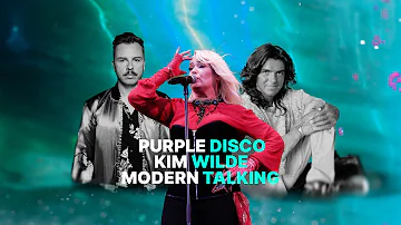 Purple Disco Machine FT Kim Wilde & Modern Talking - Set Me Free Brother Loui (The Megamashup)