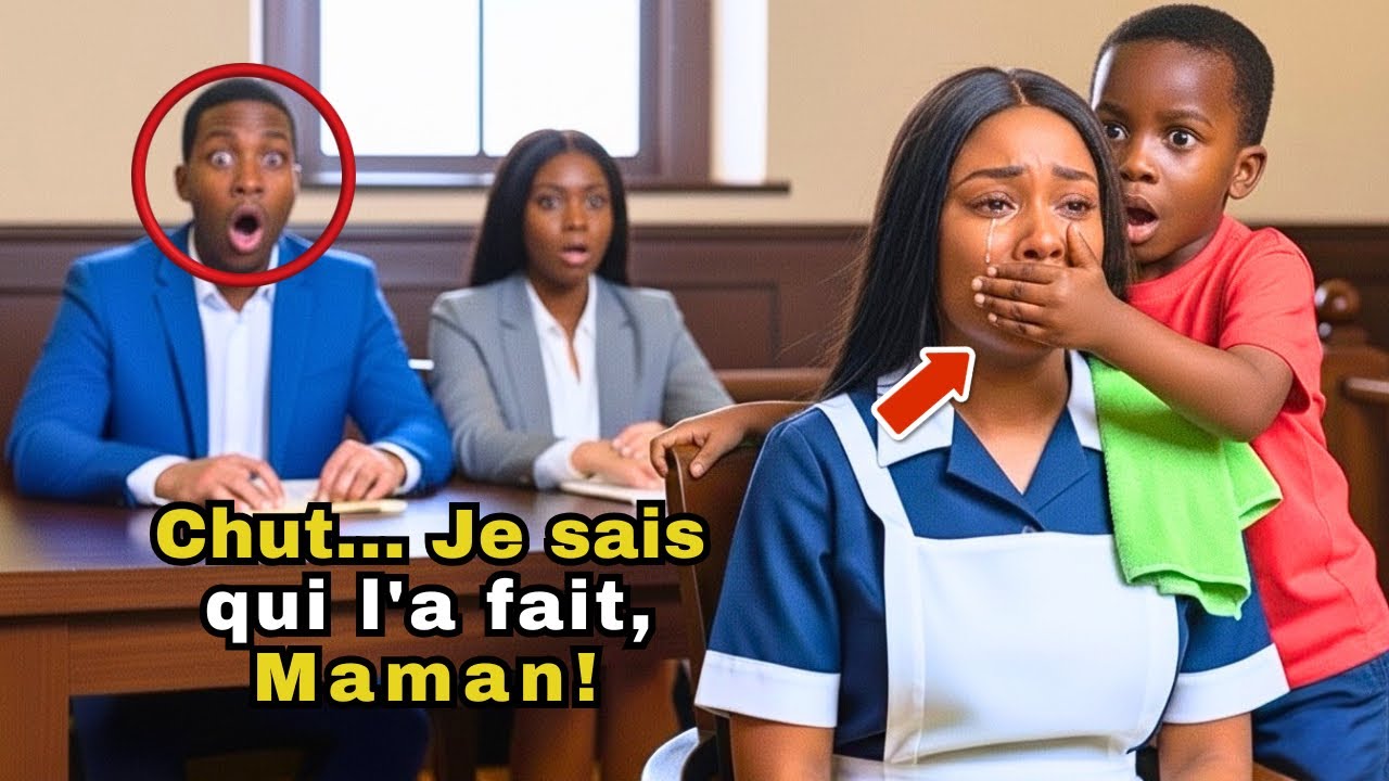 Accusée par une milliardaire, elle va au tribunal sans avocat… Jusqu’à ce que son fils parle…
