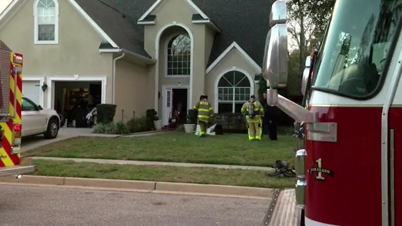 House fire under investigation in Mobile County - YouTube