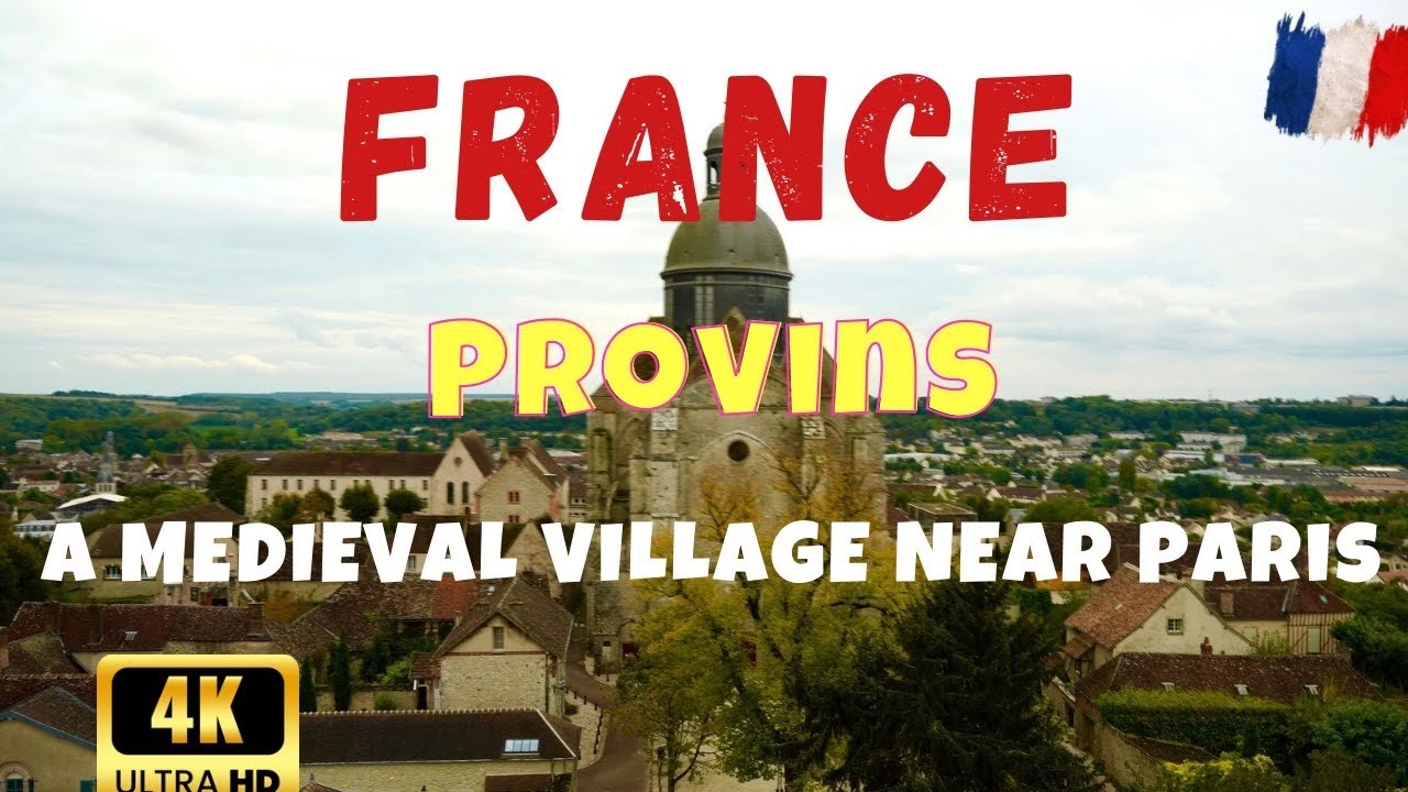 Walking Tour of Provins 🇫🇷| Charming Medieval Village and Roses Garden Near Paris