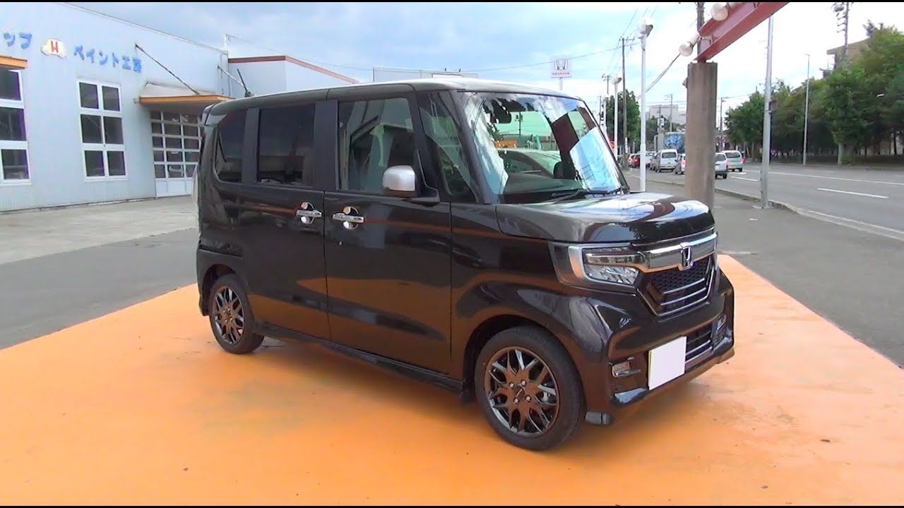 17 18 New Honda N Box Custom Turbo Honda Sensing 4wd Exterior Interiror Youtube