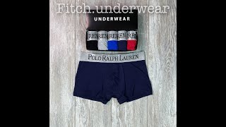 Обзор трусы Polo Ralph Lauren - Видео от Fitch underwear