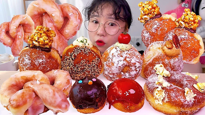 한남동 신상도넛 베이비칙🥨 도넛 BABYCHEEK DONUTS 디저트 먹방 Dessert Mukbang