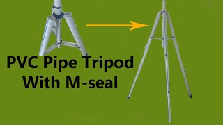 I made a camera Tripod with PVC pipe Part  2  Its About Everything.