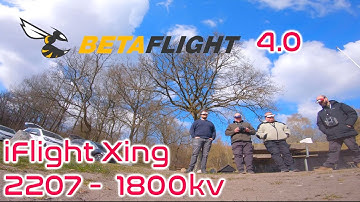 BetaFlight 4.0 RPM on Xing 2207 - 1800Kv