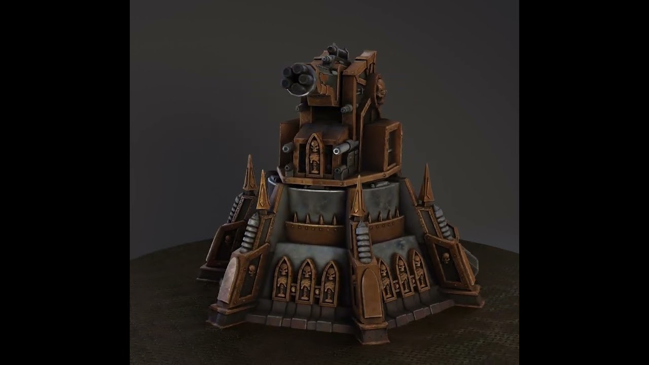 ArtStation - Warhammer 40K Vengeance Weapon Battery