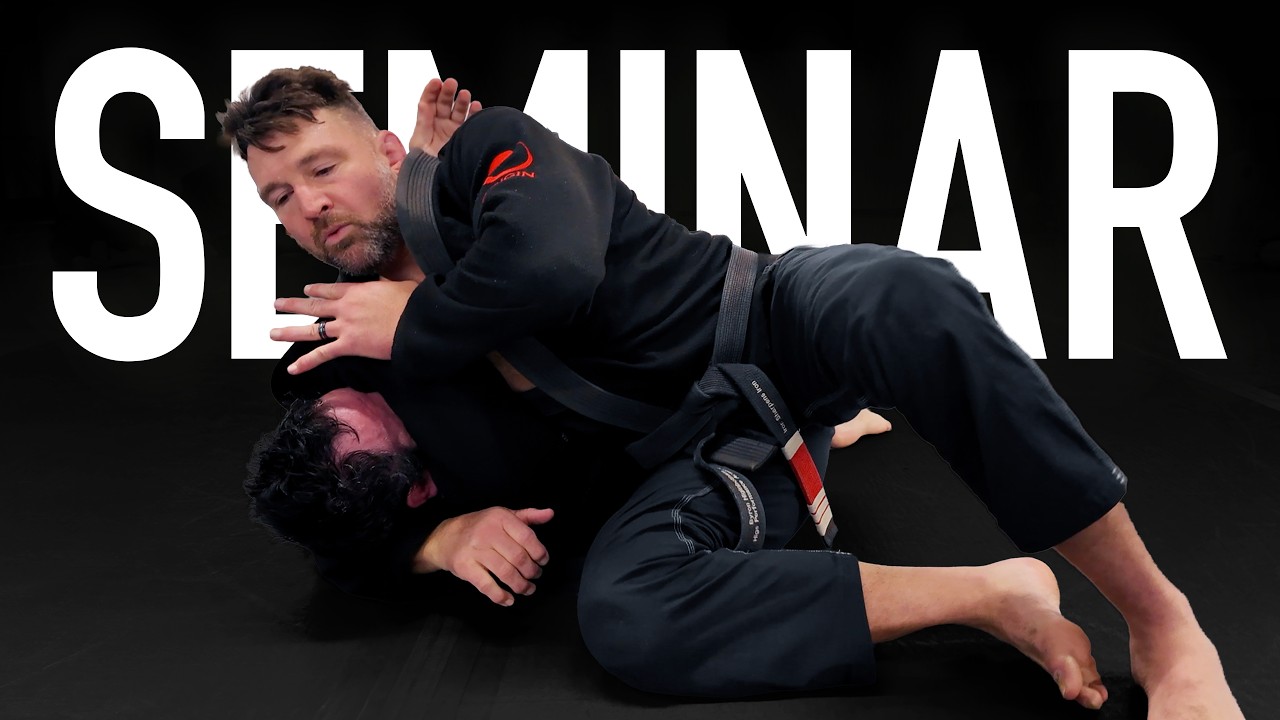 Боковой контроль с последующим удушающим приемом на голову и руку | Байрон Хигинботам