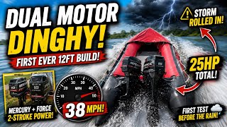 We Risked It All Testing Twin Outboards Before a Massive Storm!