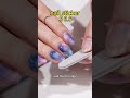 Stunning marble watercolor nail stickers just $6.6 💜easy DIY salon-worthy manicure at home. #nails