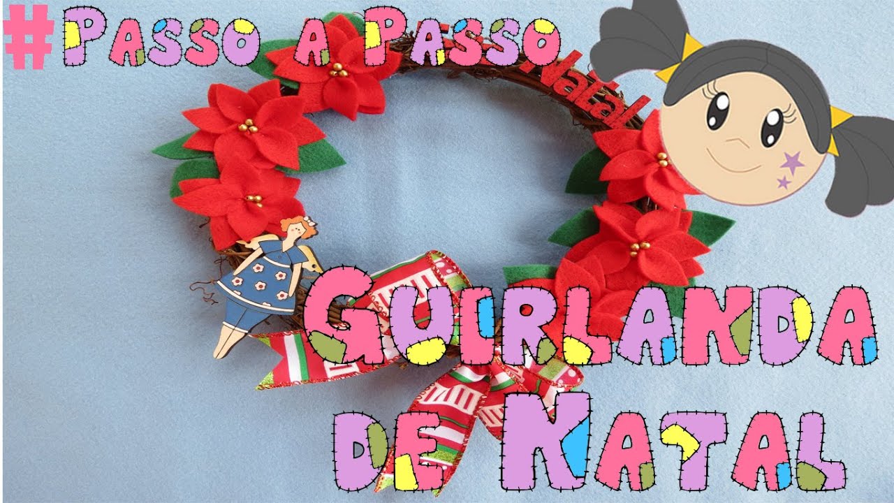 Guirlanda Natalina - Enfeites de Natal