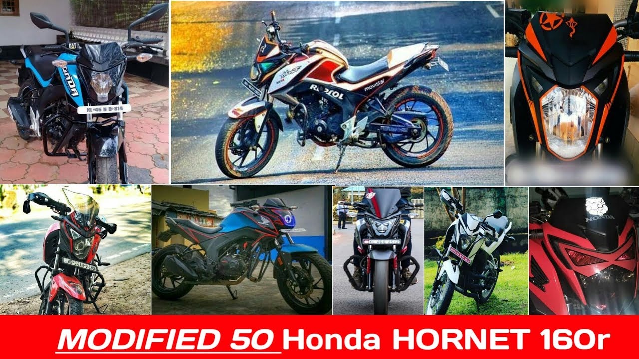Top 50 Honda Horent Modified Hona Cb Hornet 160r Modified Youtube