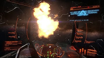 Elite Dangerous DBS on Corvette
