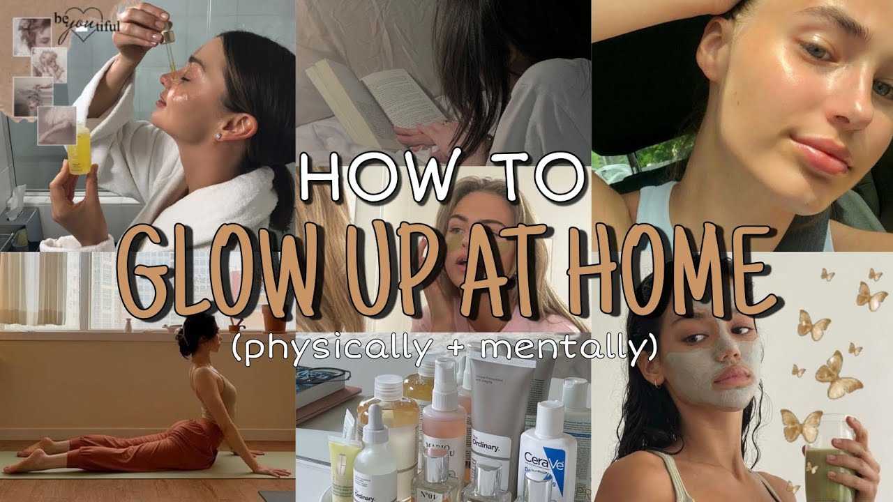 complete tips for glow up at home 2023 (physically + mentally) | nails ...