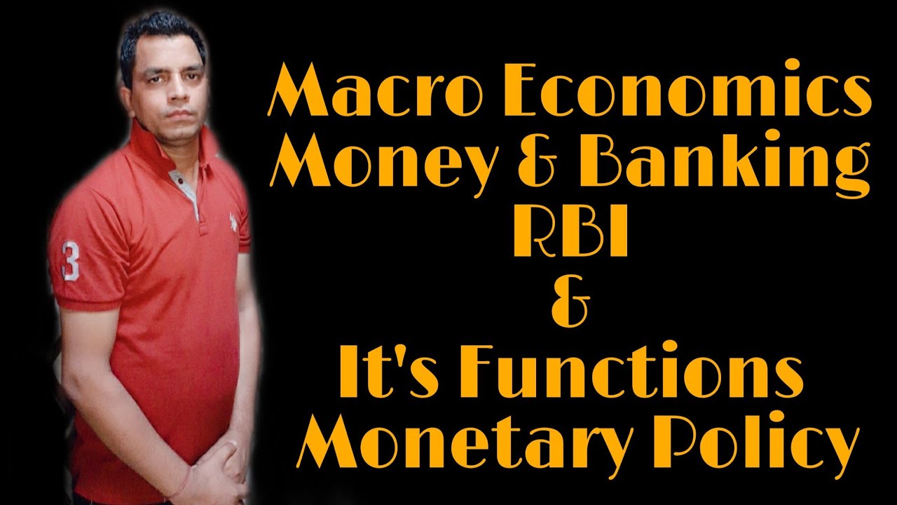 Macro Economics..Money and Banking..Lecture 5thClass-12th 
