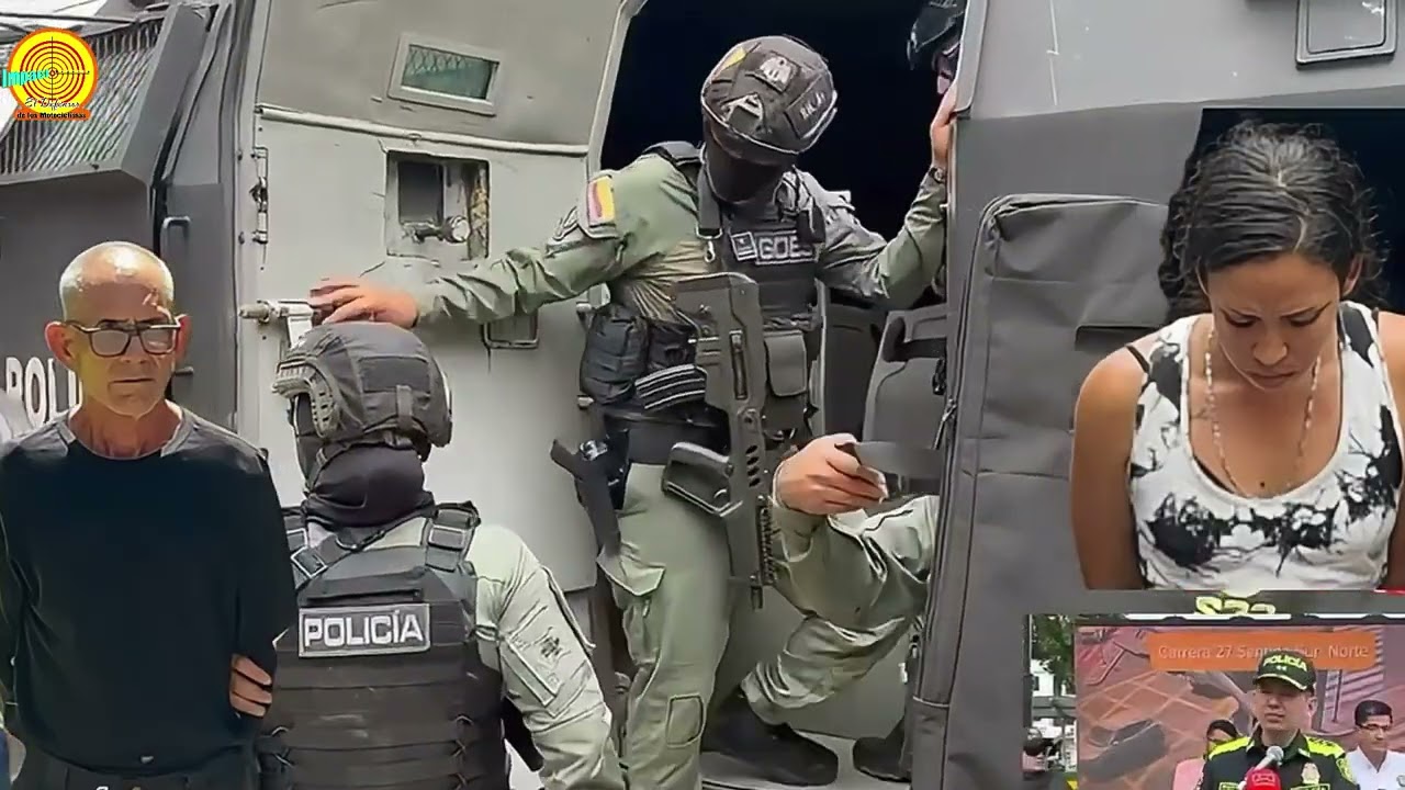 ¡CAYÓ 'EL CHUCHIN'! 😱🔴 Operativo Élite en Bucaramanga Deja 9 NarcoCapturados + ARMAS y DROGAS