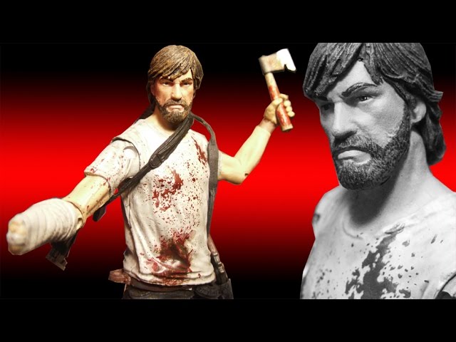 Terror Corpse 1:18 scale Zombie action figures. Amazing background