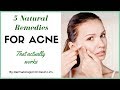 How to treat acne naturally - dermatologist explains