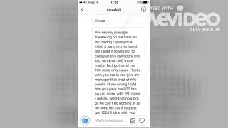 ayookd exposed begging for extra money plus leaked song get to the money screenshot 4