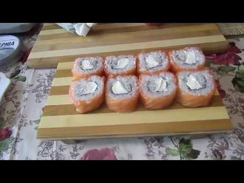 Филадельфия роллы в домашних условиях фото