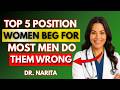 5 S*x Positions She’ll Beg You For in 2026 (Science-Based)