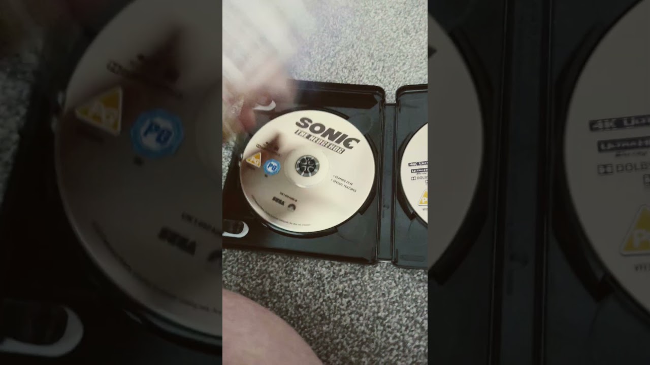 Sonic the Hedgehog 4K UHD Blu-ray overview