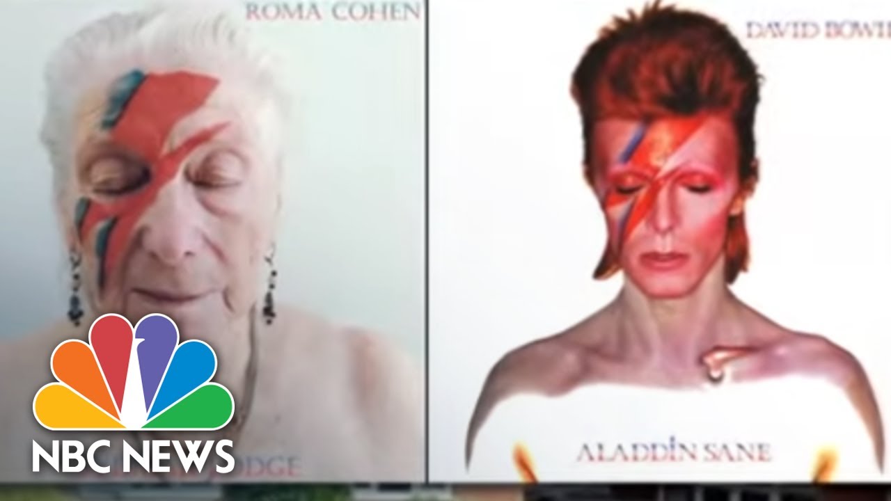 Nursing Home Residents Recreate Iconic Album Covers | NBC Nightly News