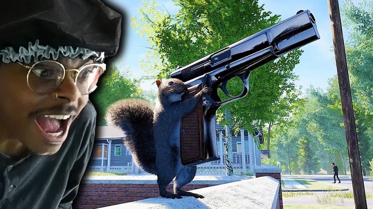 Squirrel With A Gun Is Hilarious . . .
