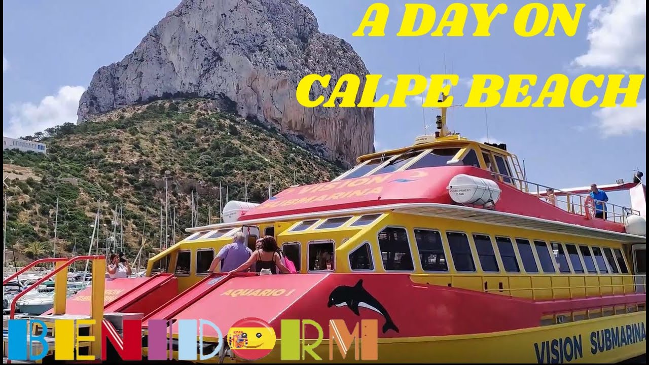 Benidorm's Neighbour Calpe - Beaches, Seafood, Bars & Restaurants! ☀️🌊🦞🌴🇪🇦 #benidorm #calpe