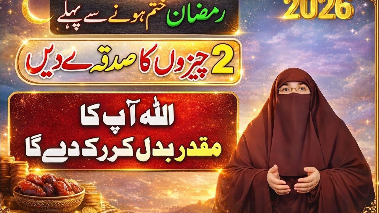 Ramzan Khatam Hone Se Pehle Ye 2 Sadqa Zaroor Dein |Ramadan | Dr. Farhat Hashmi