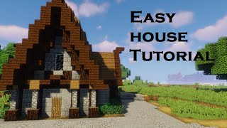 Easy Medieval House - Minecraft tutorial