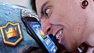 JUEGO CLASH ROYALE CON LA NARIZ !! - RobleisIUTU