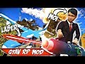 UN GAMIN DE 7 ANS  DÉTRUIT LA VILLE AVEC UN LASER ULTRA PUISSANT ! GTAV RP MOD #49