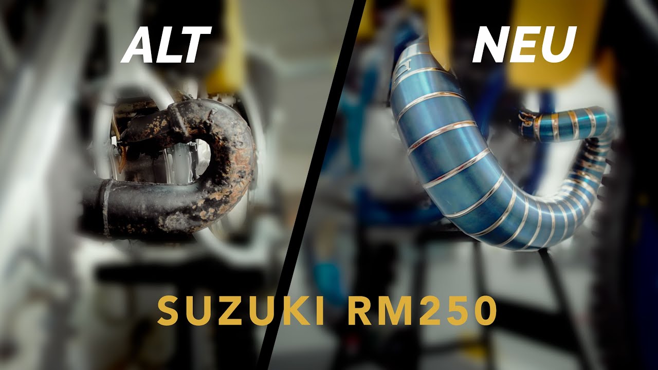 Suzuki RM250 meets Titan-Auspuff | AdlerTech