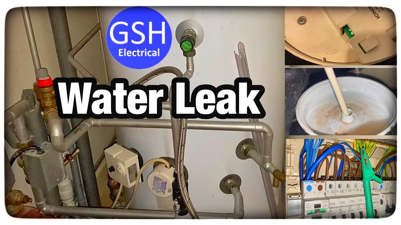Major Water Leak into the Electrics - EICR Tips - YouTube