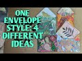 4 DIFFERENT THINGS TO ONE ENVELOPE IDEA inspired by @KarenElaine