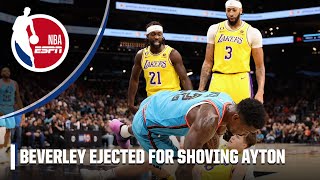 Patrick Beverley ejected for shoving Deandre Ayton | NBA on ESPN Wealth