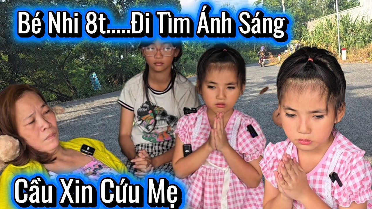 Xót Xa. Mẹ Bé 8t Mù Đôi Mắt Cầu Xin MTQ Giúp Mẹ Vì Căn Bệnh Mẹ Trở Nặng 
