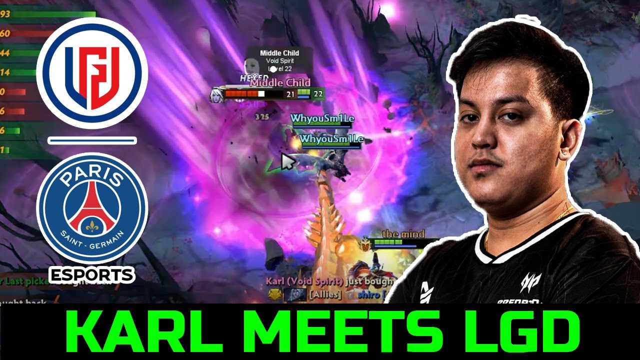 KARL MEETS PSG.LGD IN PUBS - KARL Y VS SHIRO DOTA 2