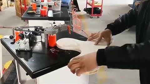 Curved straight edge sealing machine