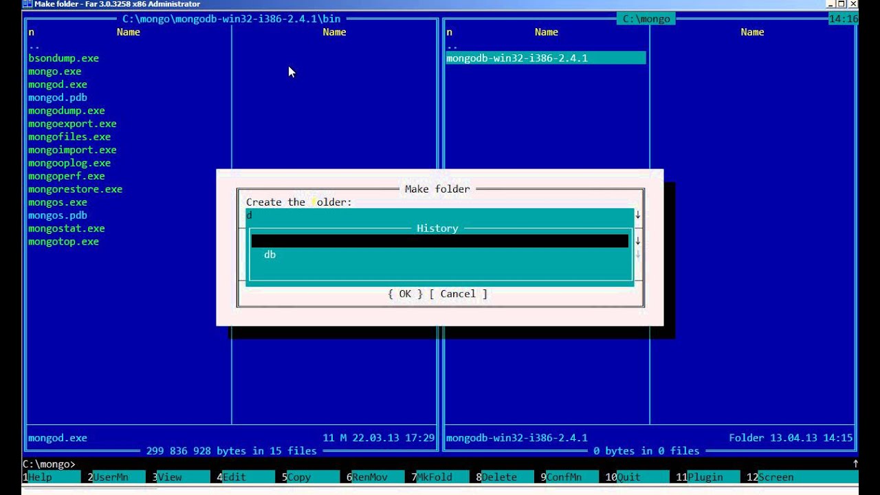 Установка MongoDB для Windows, пример работы - YouTube