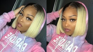 WATCH ME: Install My OMBRÉ BLONDE WIG 😍 ft. JuliaHair